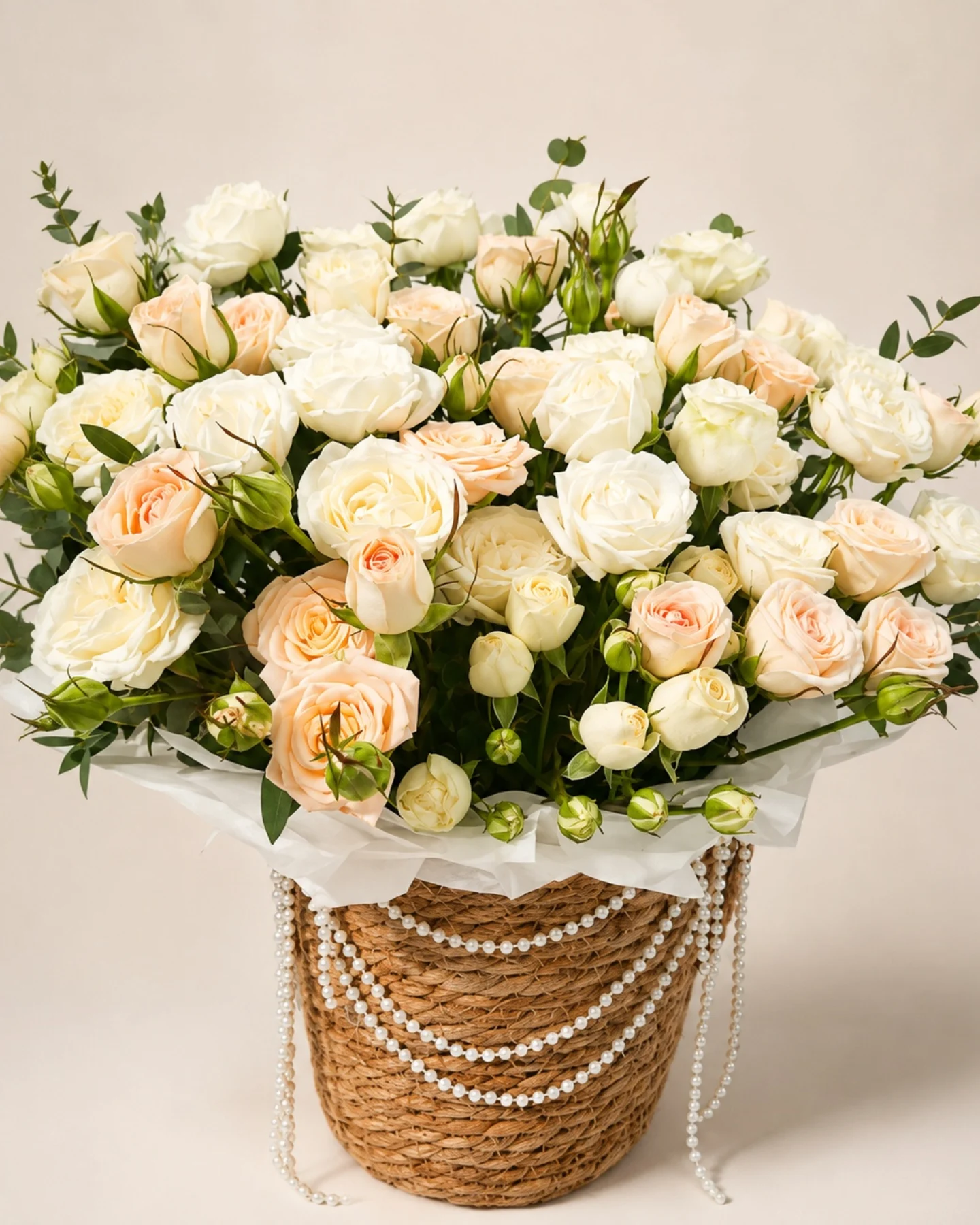 Pearl Blush Roses